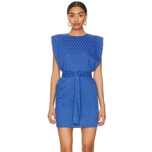 Amanda Uprichard Dress Kenwood Dress in Mirtillo